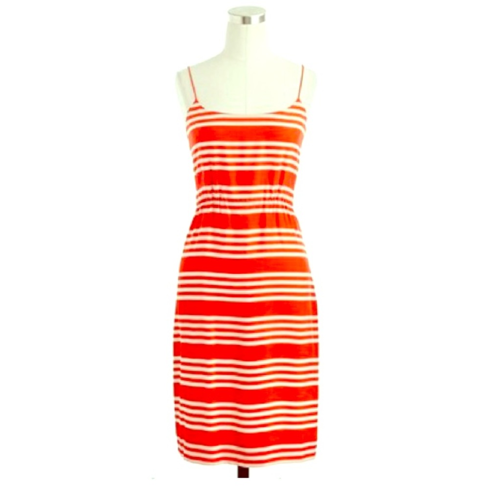 J.Crew striped dress
